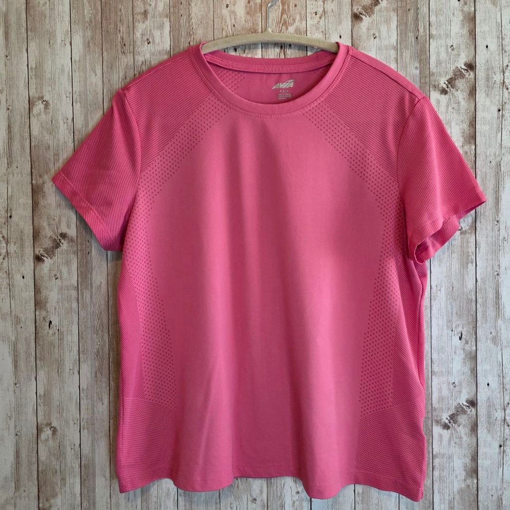 Women's Avia Pink Short Sleeve Tee M